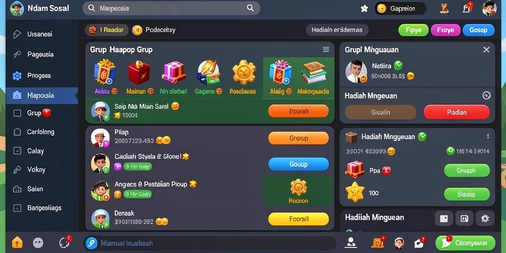 Tangkapan layar level baru yang mendebarkan.