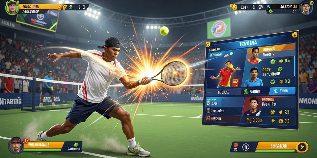 Tangkapan layar memperlihatkan leaderboard dengan skor pemain.