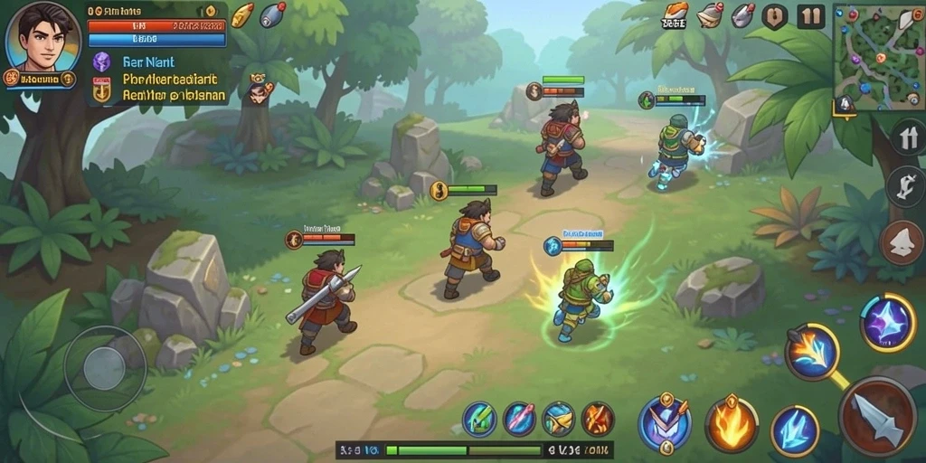 Grafis yang detail dan memukau di setiap level.
