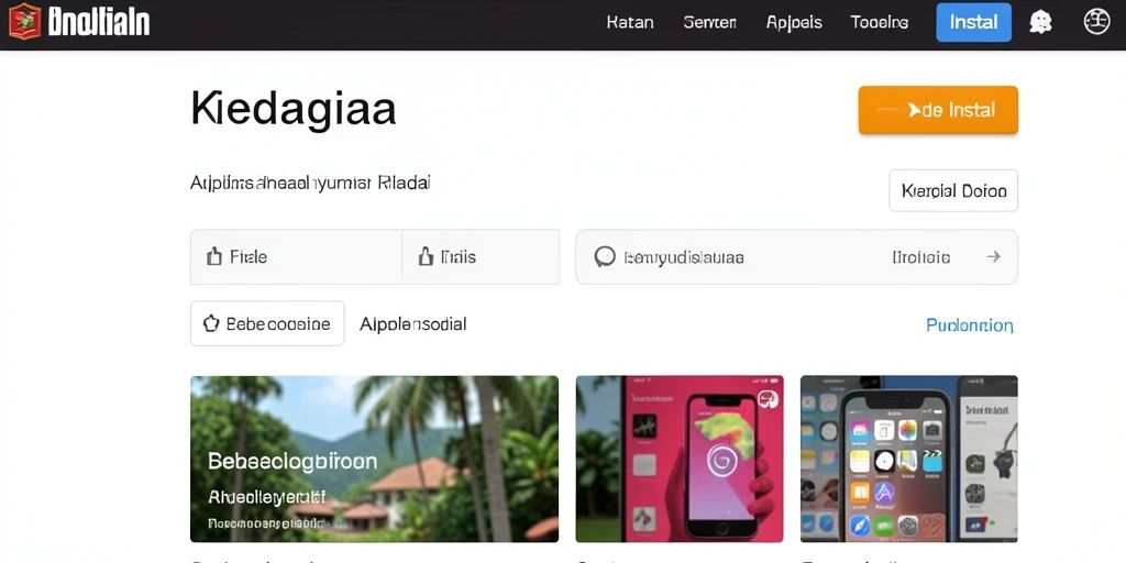 Screenshot ini memperlihatkan menu pengaturan yang mudah diakses.