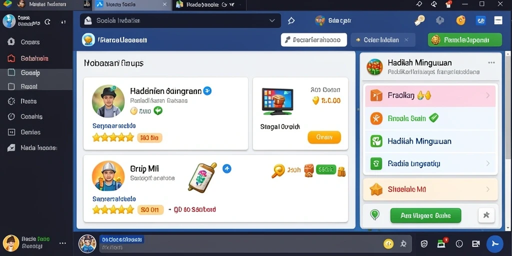 Fitur hadiahnya yang menggiurkan dan penuh kejutan.