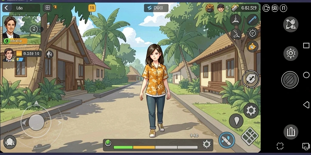Screenshot dari misi menantang yang menarik.