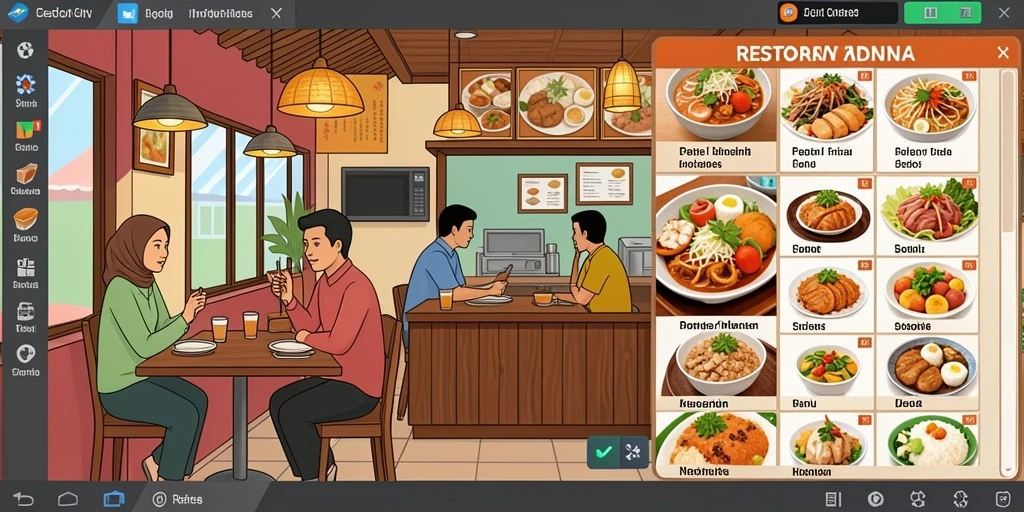 Tangkapan layar menampilkan screen menu utama RAP89.