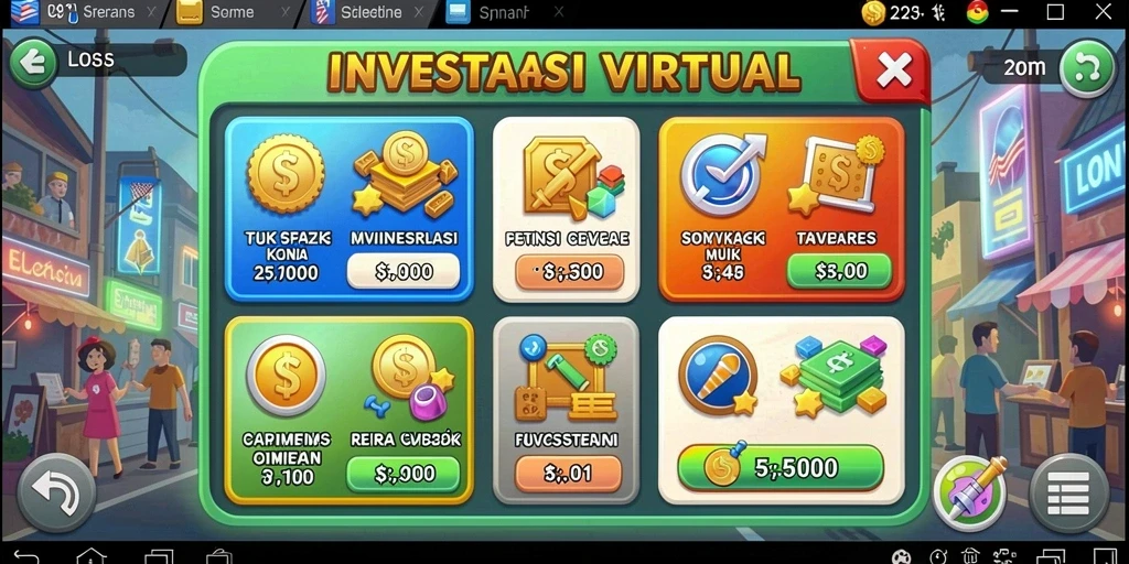 Fitur multiplayer memungkinkan Anda bersaing dengan teman.