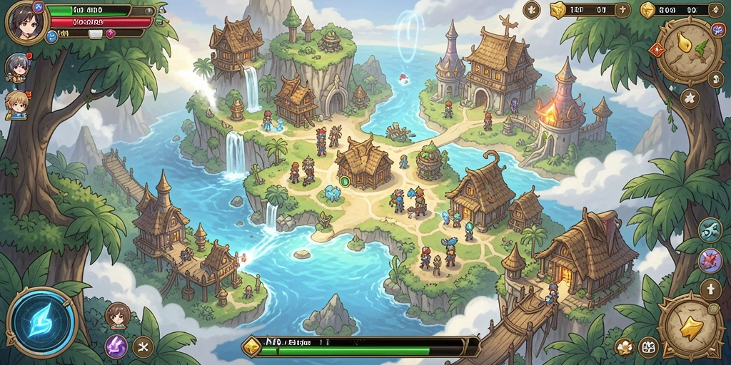 Screenshot dari mode multiplayer yang mendebarkan.